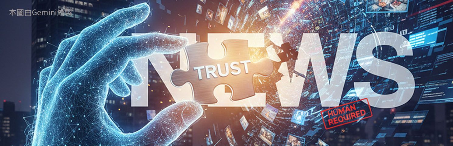 生成式 AI 衝擊新聞產業，「信任與真實」才是價值核心