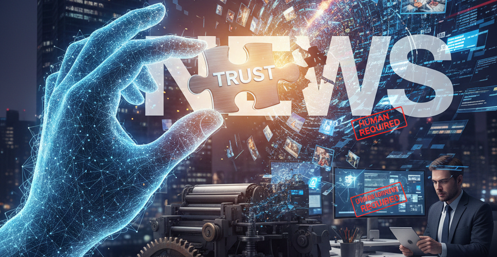 生成式 AI 衝擊新聞產業，「信任與真實」才是價值核心