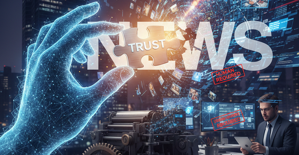 生成式 AI 衝擊新聞產業，「信任與真實」才是價值核心